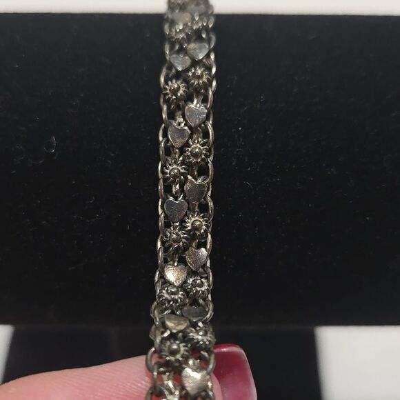 Vintage Sterling Silver Bracelet In Orginal Condition - Picture 7 of 9